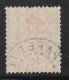 TAHITI - N°34 Obl (1915) Croix Rouge : 15c Bleu - Used Stamps