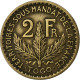 Togo, 2 Francs, 1924, Paris, Bronze-Aluminium, TTB+, KM:3 - Togo