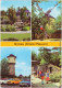 Syrau (Vogtland) Eingang Drachenhöle, Windmühle, Wasserturm, Hölenausgang  1980 - Syrau (Vogtland)