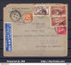 FRANCE LETTRE PAR AVION POUR BOGOTA AFF 46.05Fr DONT PONT DU GARD DU 05/06/1935 - Lettres & Documents