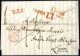 Cover 1842/44, 2 Briefe Von Österreich Nach Frankreich, Einer Von Görz Am 25.1.1842 über Antibes Nach Nimes, Zusatzstemp - Autres & Non Classés
