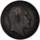 Monnaie, Grande-Bretagne, Farthing, 1902 - B. 1 Farthing