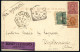 Cover 1898-1900, Lotto Di Due Lettere Ed Una Cartolina Espresso, Del 25.2.1898 Da Lucca A Milano Affrancata Con Umberto  - Andere & Zonder Classificatie