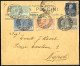 Cover 1926, Lotto Di Tre Lettere Di Posta Aerea, Del 7.4.1926 Da Roma A Genova Affrancata Con Sass. 84, 192 E A3, A4, A6 - Sonstige & Ohne Zuordnung