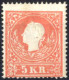 ** 1859, 5 Kr. Rot In Type II, Ungebraucht, Attest Dr. Ferchenbauer, ANK 13 IIb - Sonstige & Ohne Zuordnung