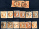 O 1861-1880, 10 Lepta Lot Of 97 Stamps Used (including A Strip Of Three And A Pair) (42 With Faults), Paris Print With G - Other & Unclassified