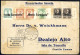Pair 1934, Zwei Briefe Und Zwei Postkarten Frankiert Mit Spanischen Briefmarken Und Transportiert Mit Dem Dampfschiff "M - Autres & Non Classés