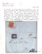 Cover 1861, 3 Soldi I° Tipo E 5 Soldi II° Tipo Al Verso Per La Raccomandazione Su Lettera Per Città "DOLO 14/2" (annullo - Lombardije-Venetië