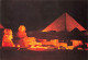 EGYPTE - Giza - Sound And Light At The Pyramids Of Giza - Carte Postale - Guiza