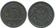 5 PFENNIG 1921 E ALLEMAGNE Pièce GERMANY #AE311.F.A - 5 Renten- & 5 Reichspfennig