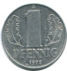 1 PFENNIG 1975 A DDR EAST DEUTSCHLAND Münze GERMANY #AE042.D.A - 1 Pfennig