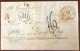 Etats-Unis, Lettre De San Francisco 10.9.1866 Pour La France, Paquebot Constitution - Cachet 30 Et 16 - (C112) - Poststempel