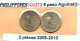 PHILIPPINES  5 PISO KM 272  Emilio AGUINALDO 2 Années 2009- 2010  TTB - Philippinen