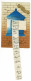 Carte Illustrée "Bonne Année", Boite Aux Lettres Contenant Dépliant 12 Voeux Différents - Circ 1931, Sous Enveloppe - Mechanical