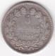 5 Francs 1831 B Rouen, Louis Philippe I, En Argent, Gad# 677a - 5 Francs