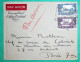 LETTRE PAR AVION GOUVERNEMENT GENERAL AOF DAGUIN DAKAR POUR PARIS 1937 COVER FRANCE - Luchtpost