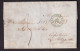 205/41 - Lettre Non Affranchie BRUXELLES 1850 à PHILIPPEVILLE - Entete Chemins De Fer De L' Etat - Réception Matériel - Altri & Non Classificati