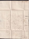 206/41 - Lettre Non Affranchie BRUXELLES 1852 Vers CERFONTAINE Via PHILIPPEVILLE -  Cachet Régie Des Chemins De Fer - Other & Unclassified