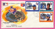 Ag1616 - GRENADA - Postal History - FDC COVER + Stamps On Card - 1988 BASEBALL - Baseball