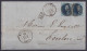 L. Affr. 2x N°11A P23 Càd BRUGES /12 JUIN 1859 Pour TOULON Var - [PD] - Càd Bureau D'échange "BELGIQUE /…/ LILLE" (au Do - 1858-1862 Médaillons (9/12)