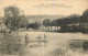 07 - LA LOUVESC - UNE PARTIE DE CANOTAGE SUR LE LAC DU GRAND LIEU - - La Louvesc