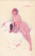 ILLUSTRATEUR SUZANNE MEUNIER VOLUPTE FEMME SEINS NUS ET NUISETTE - Meunier, S.