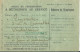 FRANCE CARTE REPONSE MINISTERE DU TRAVAIL POUR UNE CUISINIERE DE 1912 LETTRE COVER - Lettres Civiles En Franchise