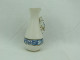 Beautiful Small Porcelain Vase With Blue Roses 12cm #2339 - Vasi