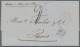 China - Specialities: 1862. Stampless Envelope Addressed To France Dated 'Shangh - Andere & Zonder Classificatie