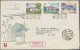China (PRC): 1964, S65 Yan'an Complete Set On Two FDCs Addressed To Antwerp, Bel - Lettres & Documents