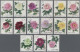 China (PRC): 1964, Peonies Set (S61), Mint Never Hinged MNH; 8 F. 15-4 Pulled Pe - Ungebraucht