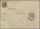 Japanese Occupation WWII - North China: 1943, 1 $ Orange-brown/sepia With Chines - 1941-45 Chine Du Nord