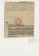 Nepal: 1819 (Sambat 1877/9/14/4), Nepal Prephilatelic Official Documents - "RED - Nepal