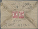 Tibet: 1925/48, Three Incoming Covers From India/Nepal (2) Resp. Nepal With Arri - Sonstige - Asien