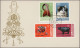 China: 1902/1996 (approx.), Collection Of Covers And FDCs In Album, Including A - 1912-1949 République