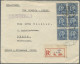 Delcampe - China: 1913/1946, Covers/used Ppc (13) Inc. Junk 4 C. Used Bisected "SHAMEEN" 19 - Briefe U. Dokumente