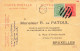 METIERS - Industrie - M. R De Patoul Fondé De Pouvoir Des Compagnies La Paternelle Et La Fonciè - Carte Postale Ancienne - Industry