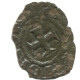 CRUSADER CROSS Authentic Original MEDIEVAL EUROPEAN Coin 0.5g/17mm #AC348.8.E.A - Autres – Europe