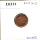 1 EURO CENT 2005 ITALIE ITALY Pièce #EU211.F.A - Italie