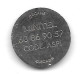 Jeton De Caddie  Aspirateur  Aqua Vac  Verso  MINITEL  CODE  ASPI,  Recto  Verso - Trolley Token/Shopping Trolley Chip