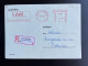 NETHERLANDS 1976 REGISTERED POSTCARD ROTTERDAM VAN VOLLENHOVENSTRAAT 29-11-1976 NEDERLAND AANGETEKEND - Briefe U. Dokumente