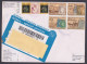 Sri Lanka Ceylon 2010 Used Registered Airmail Cover TO India, Mother Teresa, Victoria Stamp On Stamps - Sri Lanka (Ceylon) (1948-...)