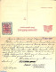 Netherlands 1921 Reply Paid Postcard 12.5c On 5c, Used Postal Stationary - Lettres & Documents