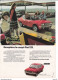 4 Feuillets De Magazine Fiat 128 Berlinetta 1975, Coupé 1973,  LS 1300 1972, Special 1974 - Cars