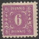 SBZ- Mecklenburg-Vorpommern: 1945, Plattenfehler: Mi. Nr. 10 XLV. 6 Pfg. Wertziffer.  */MH - Nuovi