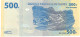 CONGO P96c 500 FRANCS 2002  #PF/H  Orell Füssli Zurich    UNC. - Repubblica Democratica Del Congo & Zaire