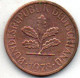 1 Pfennig 1978J (photo De Pile Unique Pour Toute Les Pièces) - 1 Pfennig