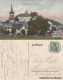 Ansichtskarte Frauenstein (Erzgebirge) Totale Mit Kirche 1911  - Frauenstein (Erzgeb.)