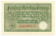 50 REICHSPFENNIG OCCUPAZIONE TEDESCA IN ITALIA REICHSBANK 1943 FDS-/FDS - Occupation Alliés Seconde Guerre Mondiale