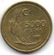 5000 Lira 1995 - Turquie